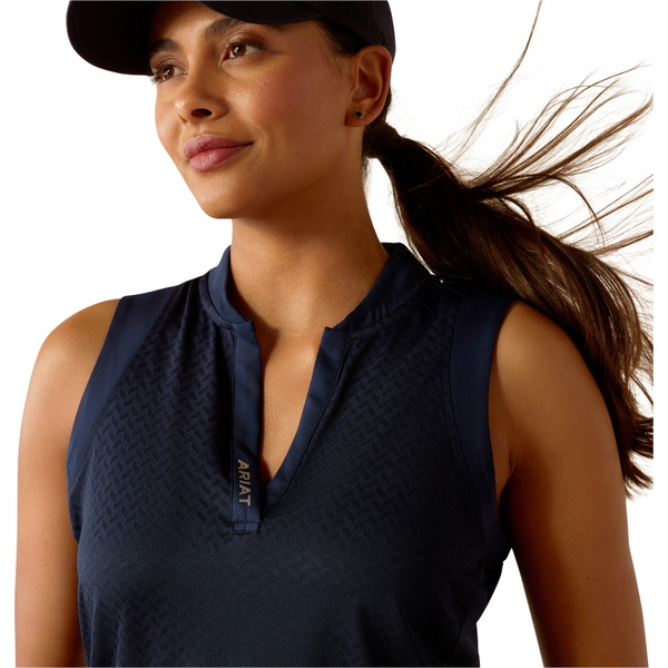 2025 Ariat Damen Mesa Ärmellos Basisschicht 10054968 - Navy Eclipse